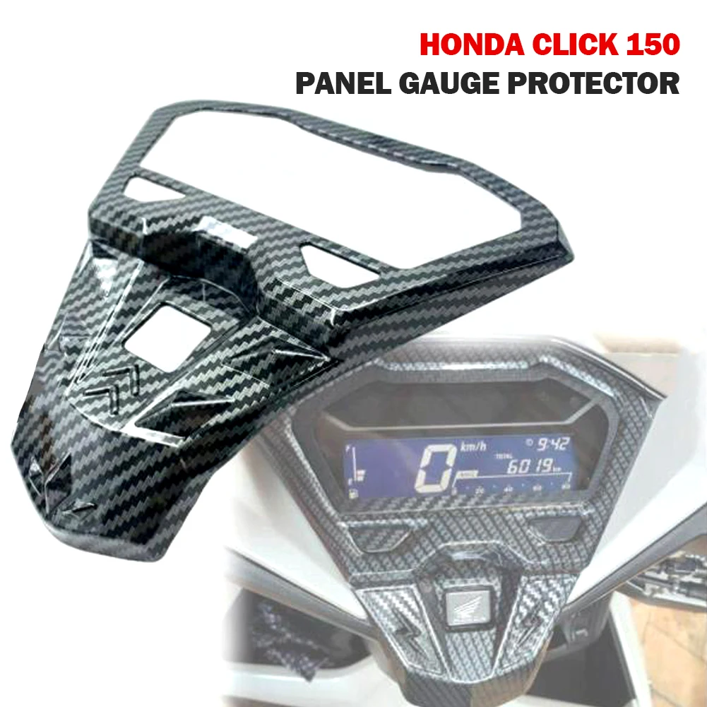 

Carbon Fiber Motorcycle Instrument Surround Gauge Panel Cover for Honda Click 125i/150i 125 V2 ABS Motorbike Accessories