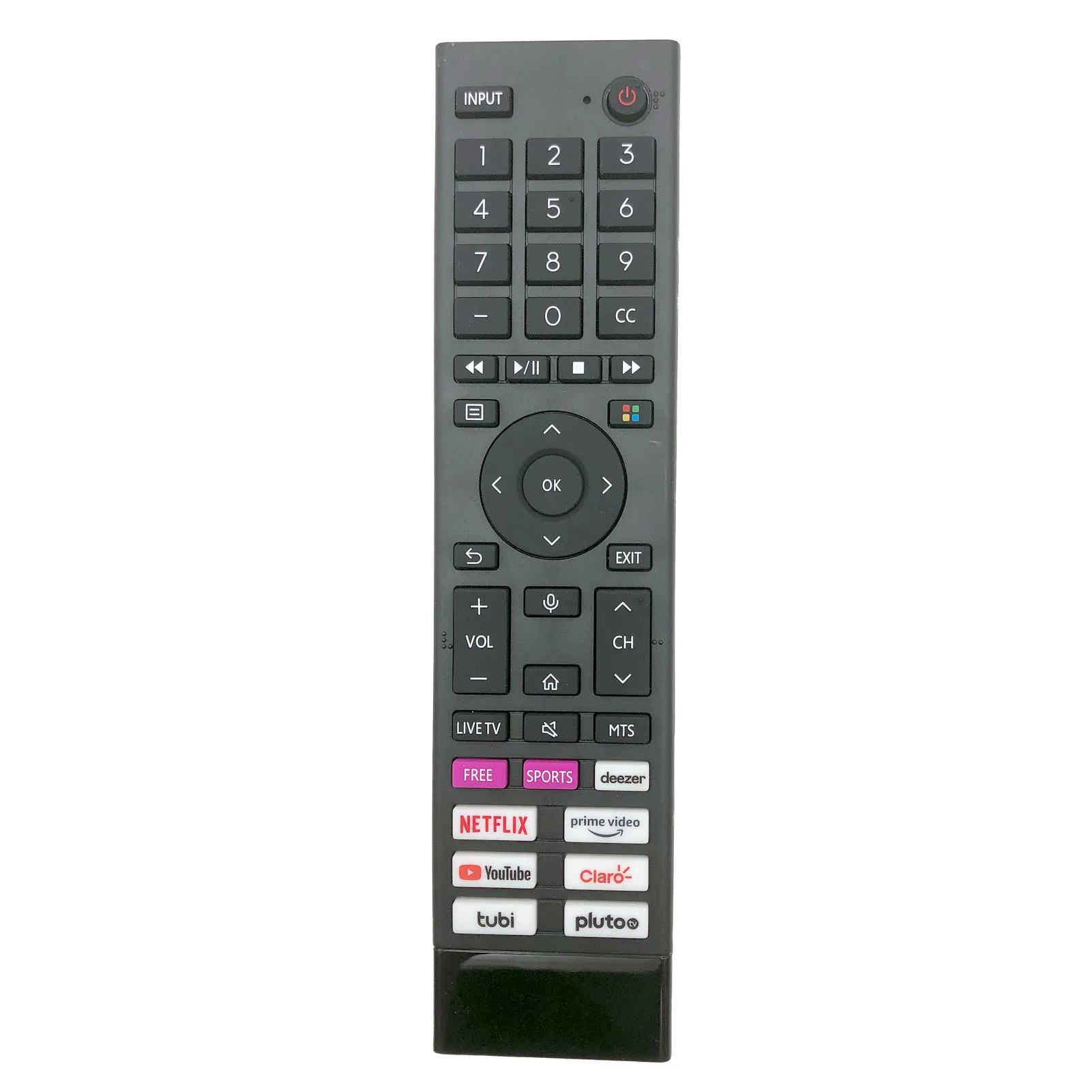 

Used ERF3Y80H Bluetooth Voice Remote Control for Hisense 4K UHD Smart Android TV