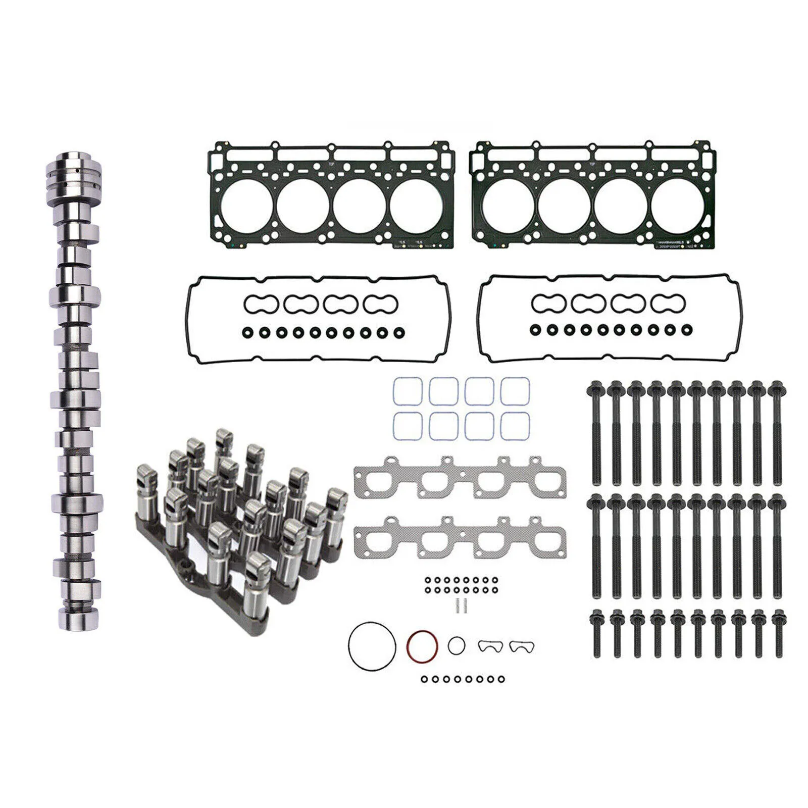 FullGasketSetNonMDSCamshaftLifterForDodgeChallengerJeepRam