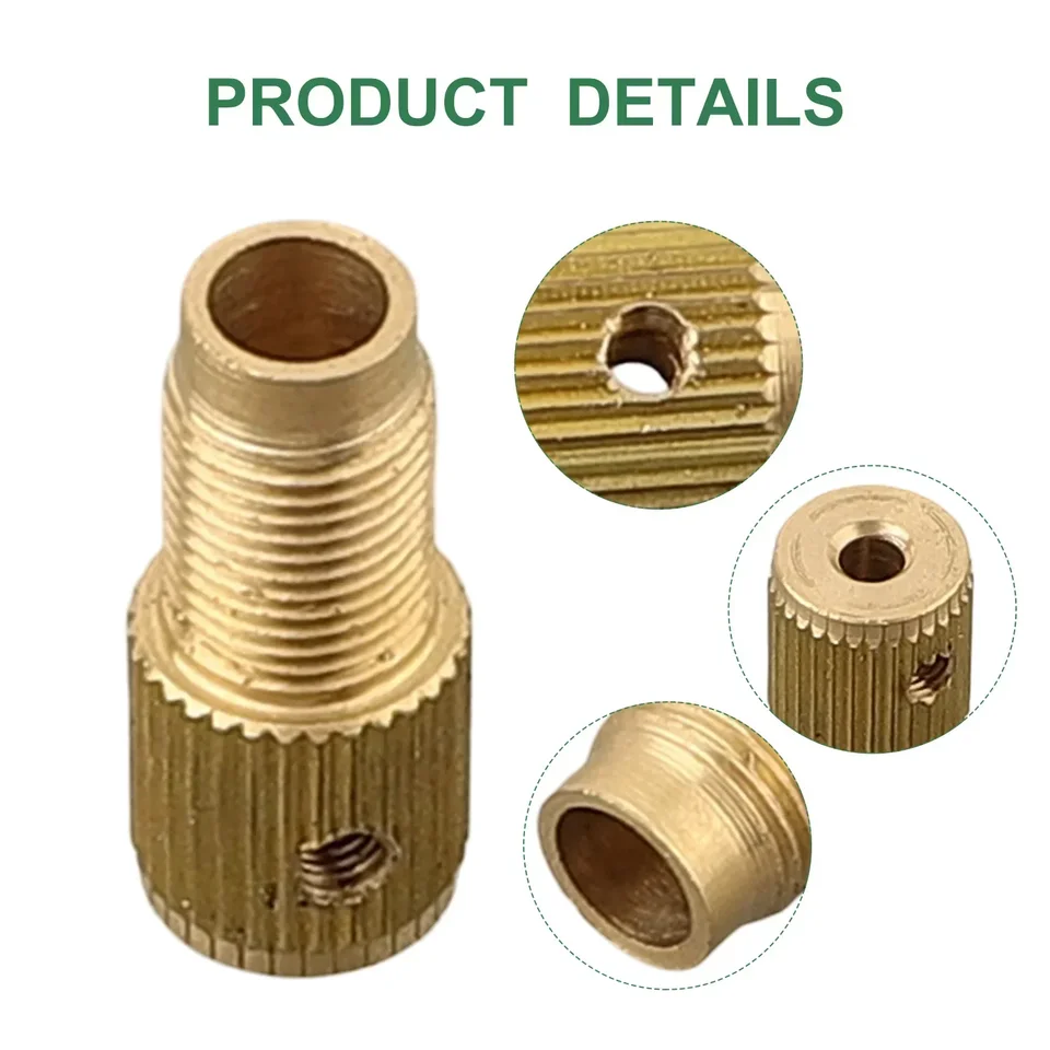 10er-Satz Mini-Bohrfutter Aus Messing – 0,5 Mm Bis 3,2 Mm, Für Präzises Arbeiten Mit Multi-Tools