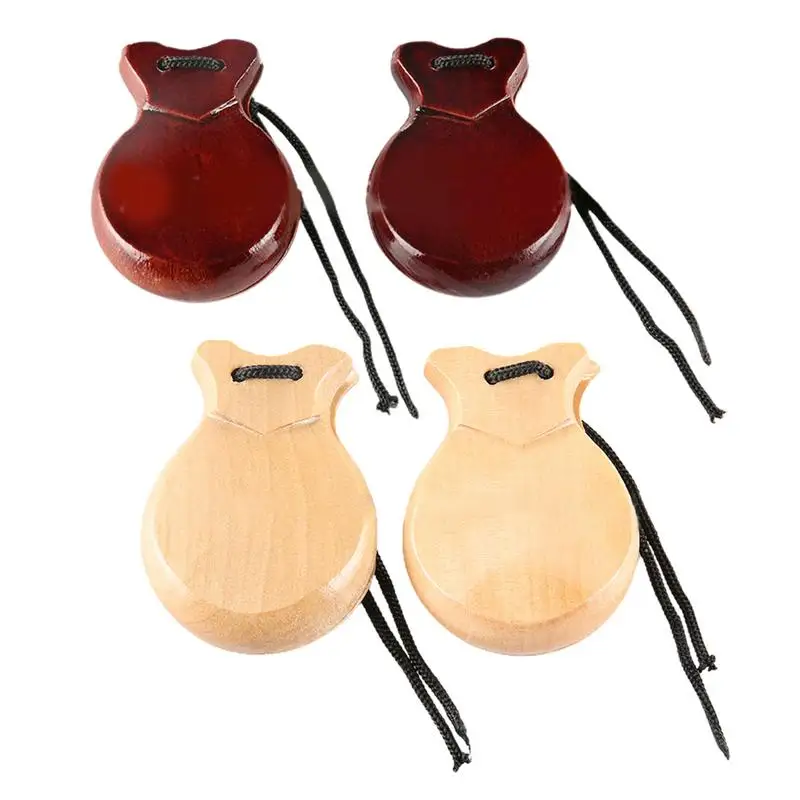 

Испанские кастеты 2 шт. кастеты для Детей Забавные кастеты для пальцев испанские ручные перкуссионные инструменты для детей