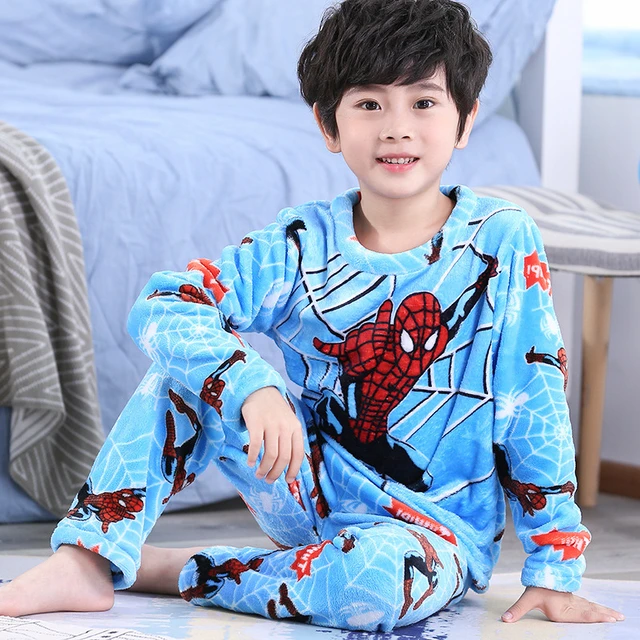 Pijama Spiderman térmico  Pijamas niño o niña manga larga - Montse  Interiors