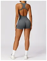 Sexy Back Jumpsuit Gym Set Women Training Yoga Suit Sportswear Women Sports Jumpsuit Fitness Rompers Stretch Workout Bodysuits - Image 6