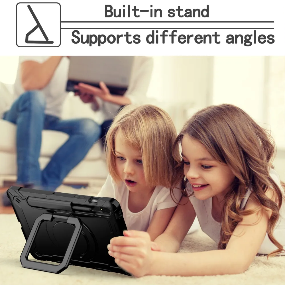Durable 360 Rotating Stand Tablet Cover