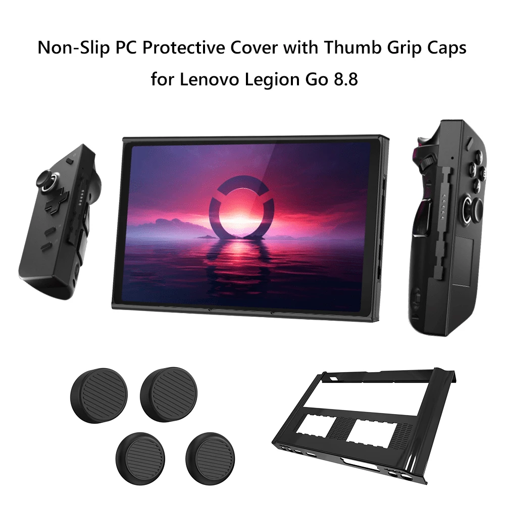 Lenovo Legion Go 게임용 보호 케이스, 휴대용 2023 PC 충격 흡수 모니터 보호대 케이스, 게임 보호대 액세서리