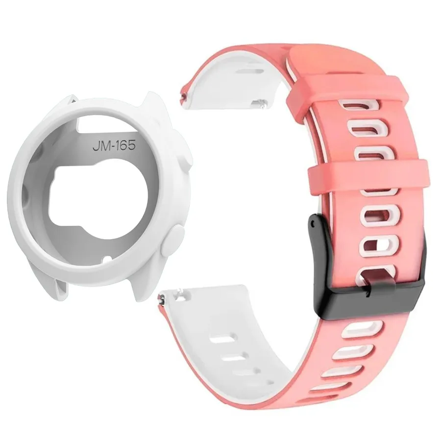 Silicone Sports Watch Band and Protective Cover Shell