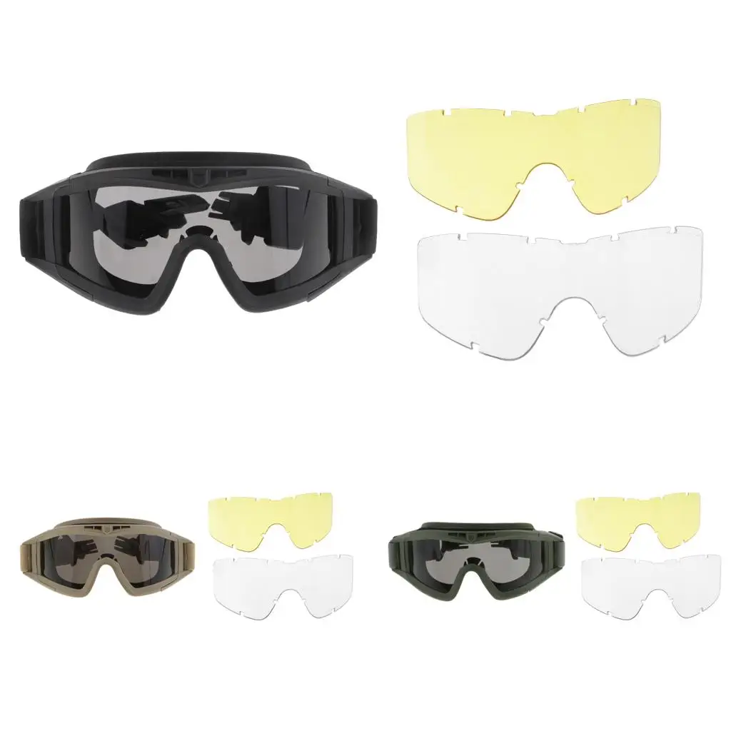 

FAST MICH Anti-fog Dustproof Hunting Ss Glasses