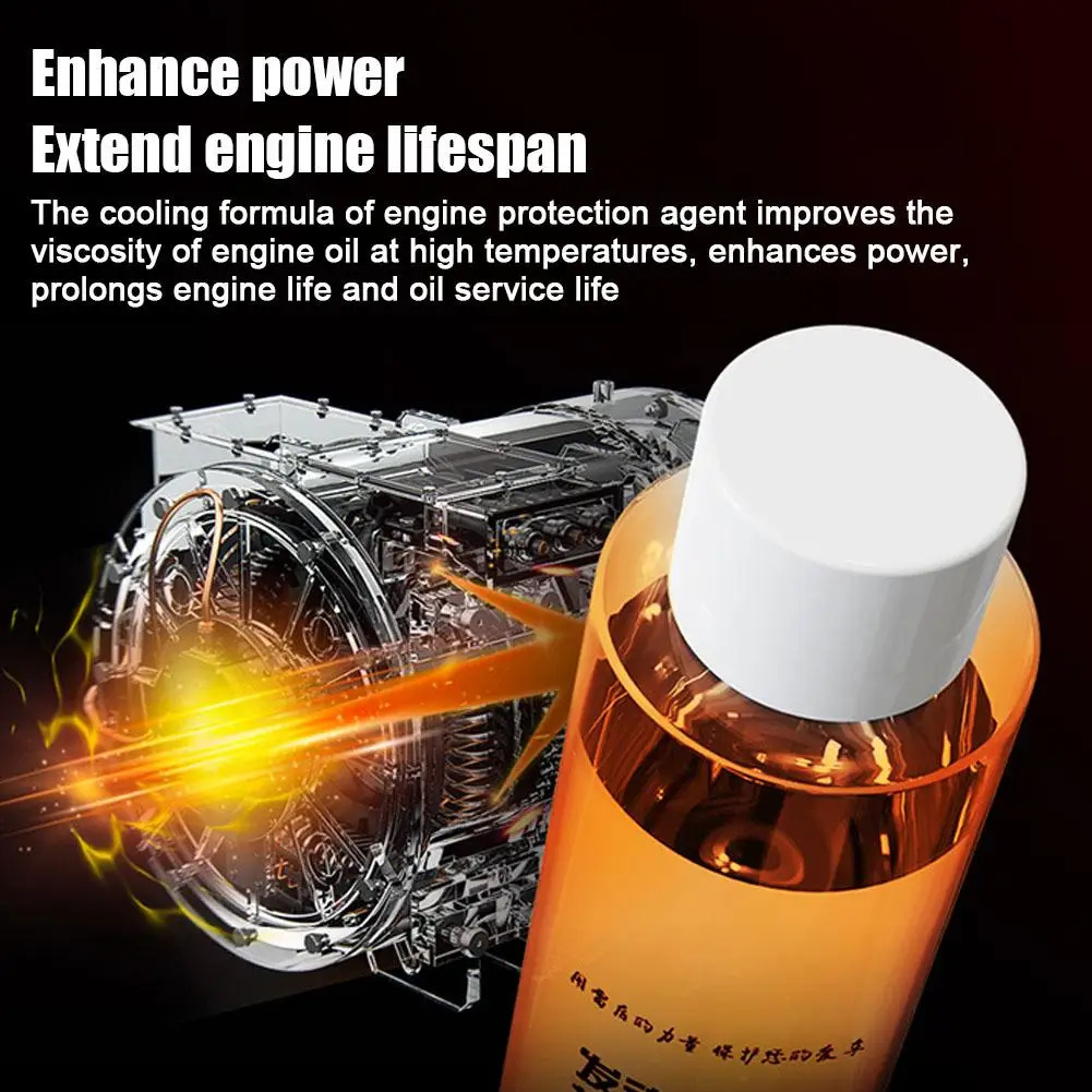 Engine Repair Additive Engine Anti-Wear Protective Oil Safe And Gentle Vehicle Care Supplies 100ml For Sedans Trucks Most Cars