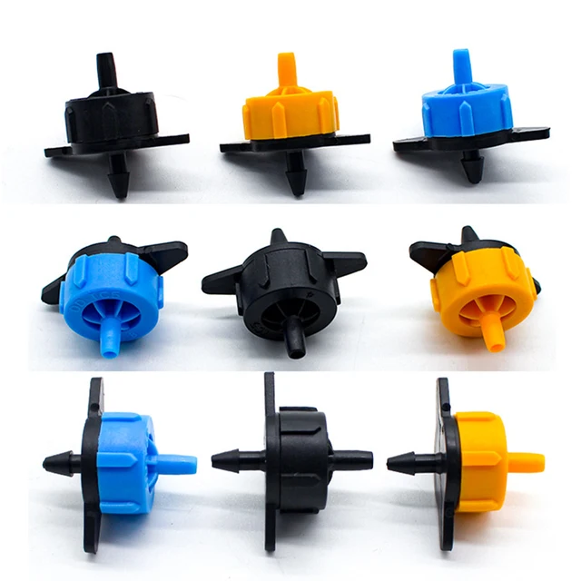 Kert 2L/H 4L/H 8L/H Biditter Nyomás Kompenzáló Csepegtető Mikro Öntöző Tömlő Fej -Megtakarító Öntözőcseppő - Image 4