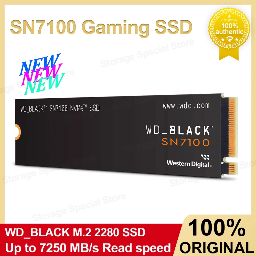 SSD Interno WD_BLACK SN7100 1TB NVMe - Velocità Lettura 7250 MB/s Per Gaming Laptop - Foto 7