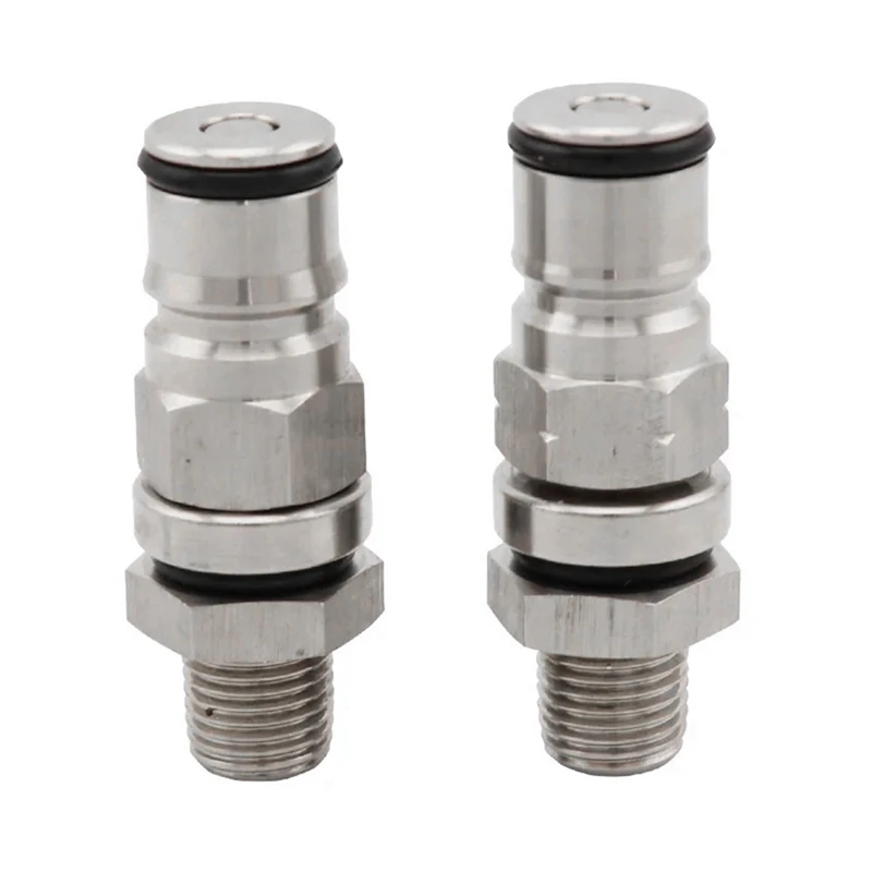 

For Ball Lock Post Air Inlet And Outlet Valve, 1/4Bsp Extended Thread, Can Be Equipped With Co2 Splitter Craft Beer Easy Install