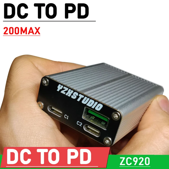 MAX200W DC 12V 24V PD ZU Typ-C USB 5V Desktop schnelle lade QC AUTO  ladegerät 100W buck boost handy notebook - AliExpress