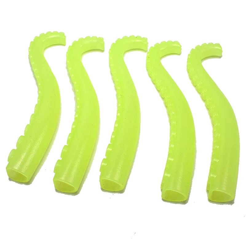 6Pcs/bag Halloween Funny Glowing Octopus Tentacles Finger Cot Toys Children's Pranks Toys Birthday Party Favors Fun Holiday Gift