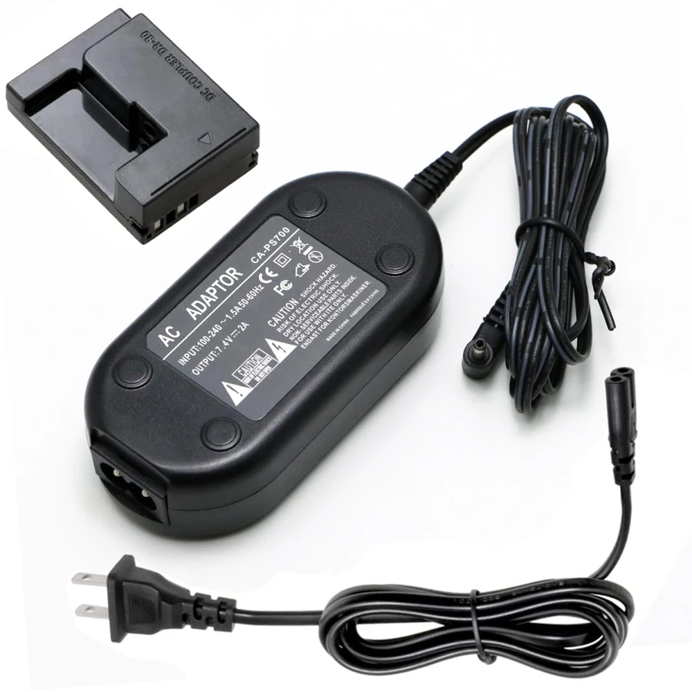 

ACK-DC80 Replacement AC Power Adapter kit for Canon PowerShot G1 X,G1X,G15,G16,SX40,SX40HS,SX50,SX50HS,SX60 and SX60 HS Digital