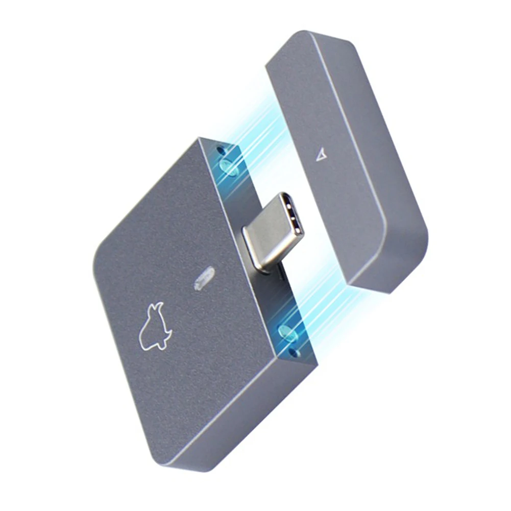 M.2 NVMe 2230 Mobile Solid State Disk Case Plug and Play SSD Enclosure Aluminum Alloy External SSD Case M Key for M2 2230 SSD