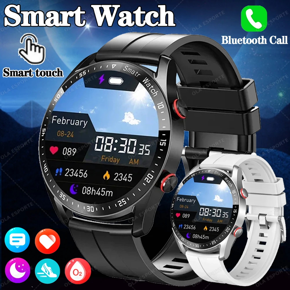 New ECG Monitoring Smart Watch 2025 Health Watch Men Women Heart