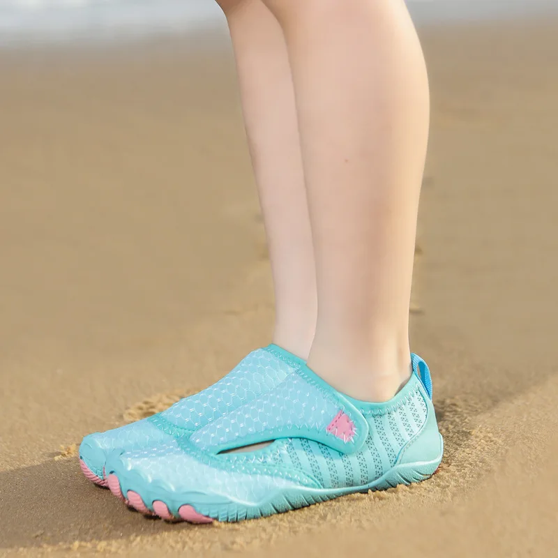 Children's Beach Water Slippers Kids Wading Fishing Shoes Aqua Shoes Boys'  Sneakers Barefoot Shoes Kids Parent-child Aqua Shoes - AliExpress