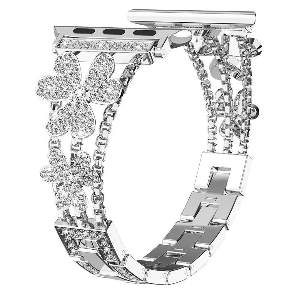 Elegant Diamond Bracelet Jewelry Chain Strap