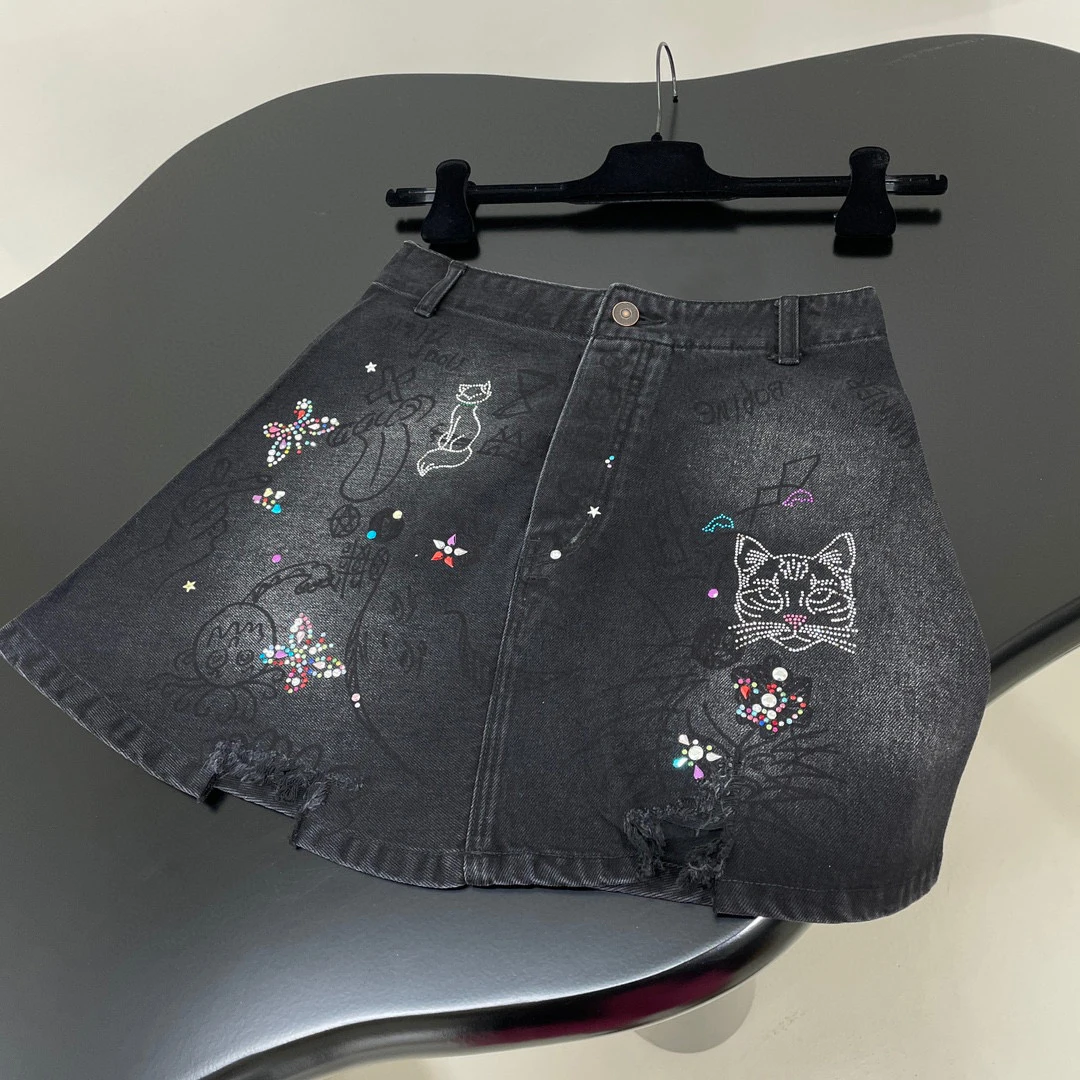 

NIGO Summer Denim Half Skirt Ngvp #nigo5269