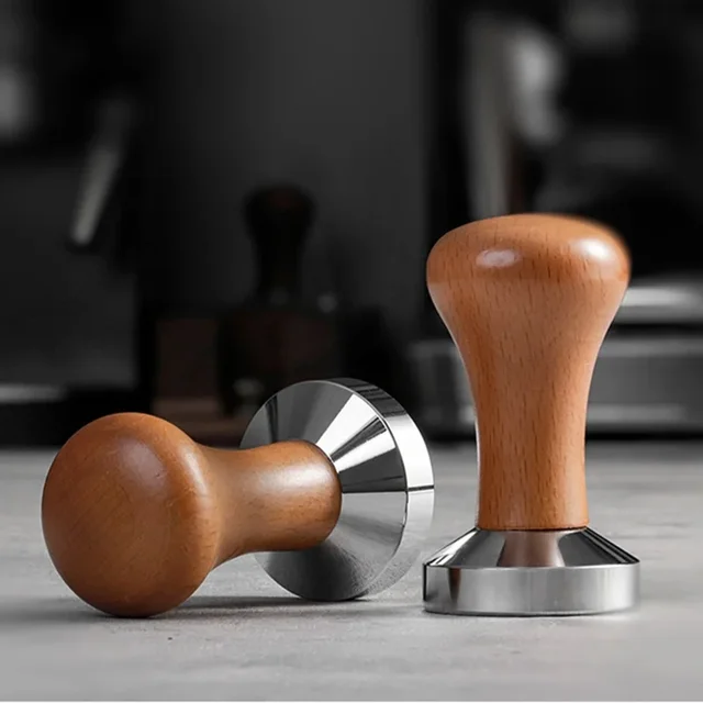 Coffee Barista Espresso Flat Tamper Base Press Mat Dosing Ring Coffee Basket Portafilter Holder 58mm 53mm 51mm