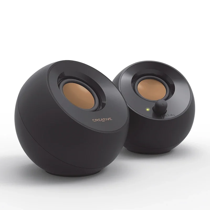 Creative Pebble Plus 2.0 2.1 V3 Speaker Wired Notebook Pc Gamer Accessorise Game Desktop 3d Surround Subwoofer Usb Mini Speaker 5