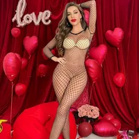 Erwachsene Sex Dessous Weibliche Fishnet Bodystockings Erotische Enge Dessous Frauen Mesh Durchsichtig Overall Porno Produkte Sexy Kostüm 3