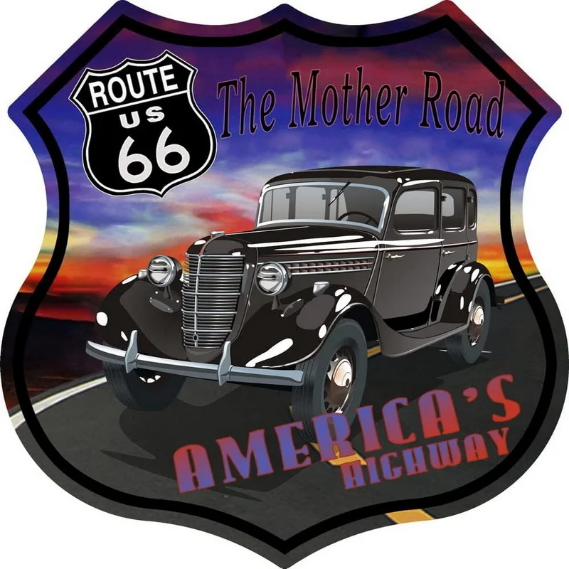 Route 66 Metal Sign 5