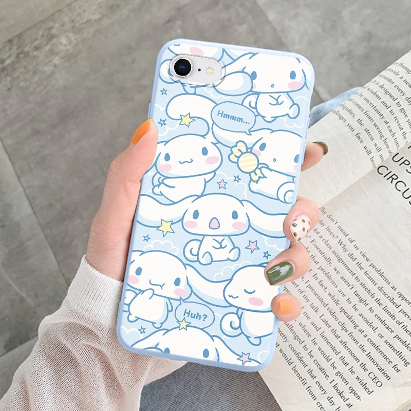 thumbnail image 1 of Funda bonita de Anime para iPhone 7 8 Plus SE 2020, funda de silicona suave a prueba de golpes para iphone 7Plus 8 +, funda Kuromi Rabbit, 1 of 5