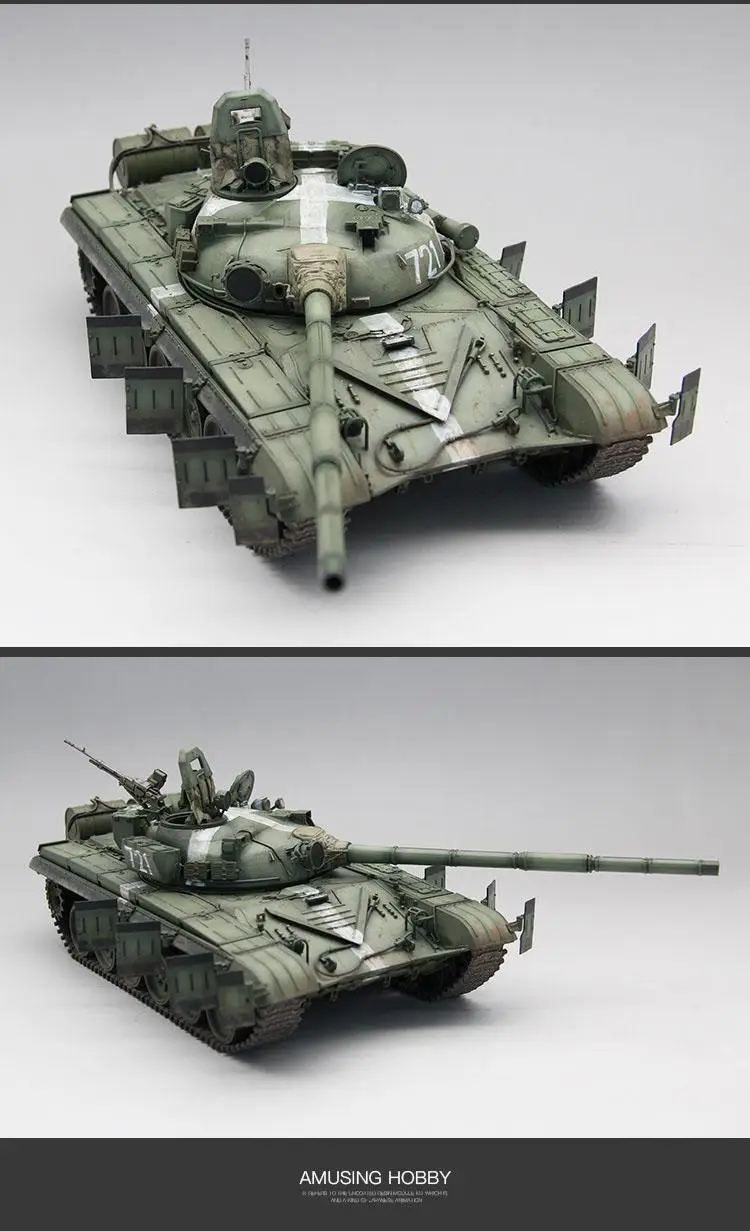 タミヤ 1/35 ロシア T-72 戦車 完成品 タミヤ 1/35 T-72制作記 - カフェ・モンマルトル