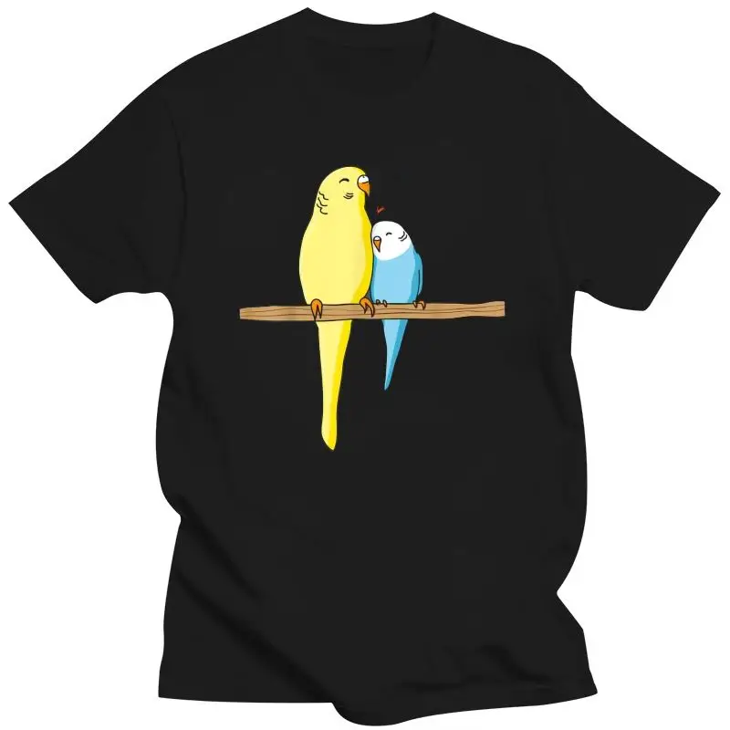 

Budgie Cute Parrot Parakeet Familiy For Bird Breeder T-Shirt