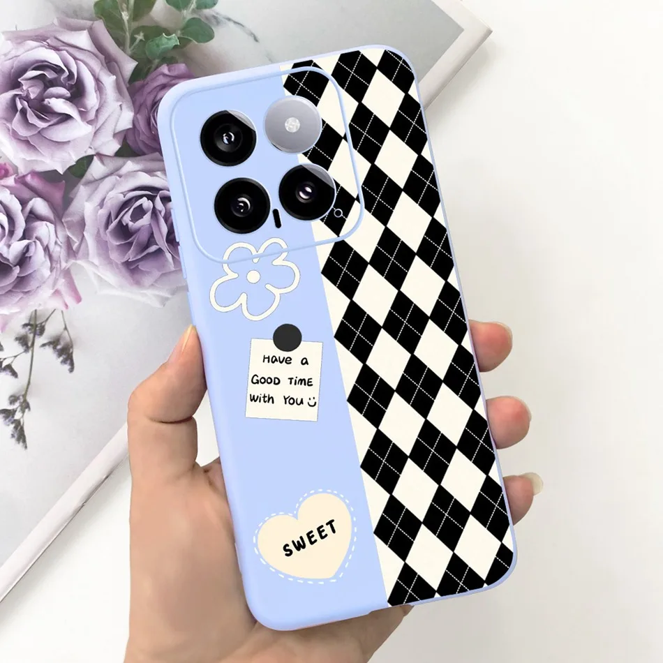 Cute Love-Heart Candy Color Soft Silicone Protective Phone Case