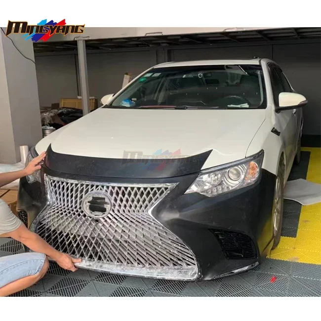 Factory Hot Selling High Quality Plastic LS Design Facelifts Car Bumper Body Kit 2015-2017 for camry VX60 Bodykit