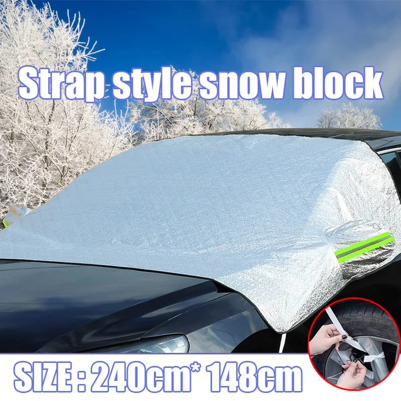 Car Snow Shade For Dacia Sandero Streetway Dacia Logan III 2020~2023  Sunshade Windscreen Cover Winter Ice Protective Accessories - AliExpress