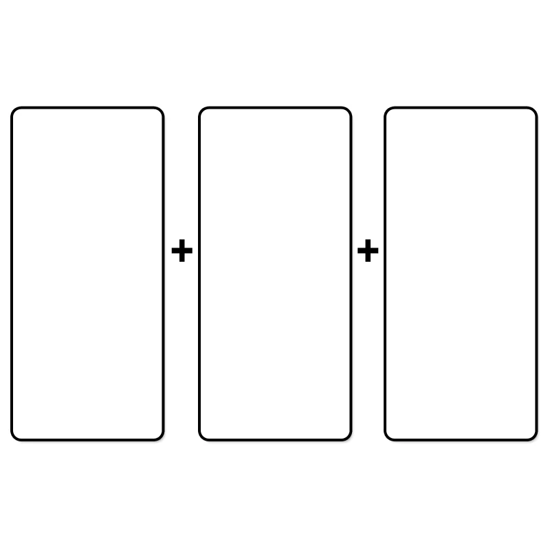 Premium Full Cover Tempered Glass Screen and Camera Protector