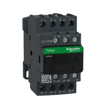 

LC1DT25BD LC1-DT25BD контактор, TeSys Deca, 4P(4 NO), AC-1, от 0 до 440 В, 25 А, стандартная катушка 24 В постоянного тока