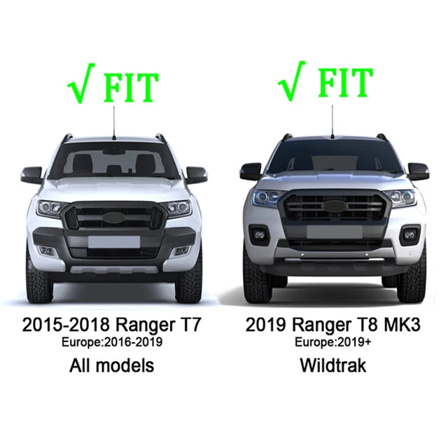 Parafanghi / Passaruota Per Ford Ranger 2015 – 2023 T6 T7 T8 Con Certificazione TÜV / ABE – Modello Jumbo - Foto 7