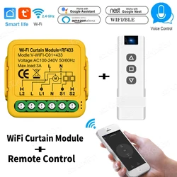 Smart WiFi ZigBee Curtain Module for Automated Blinds and Shutters (Upgrade version 2)