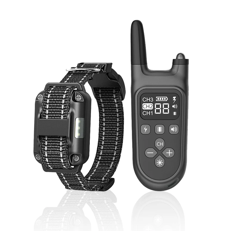 

Remote Control Dog Training Device Barking Stopper Electric Shock Collar Anti-Barking Device Pet Ultrasonic Dog Repellent Pets