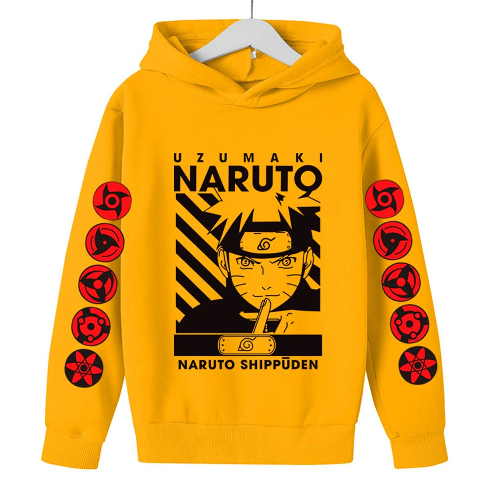 2022 New Naruto Children's Clothing Cotton Baby Boys Hoodies Autumn