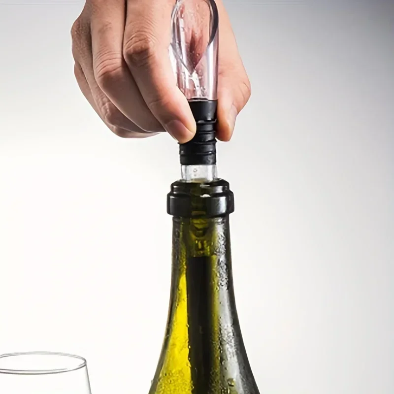 1set Ice Wine Chiller Stick With Wine Pourer Wine Cooling Stick Cooler Beer Beverage Frozen Stick Ice Cooler Bar Tool