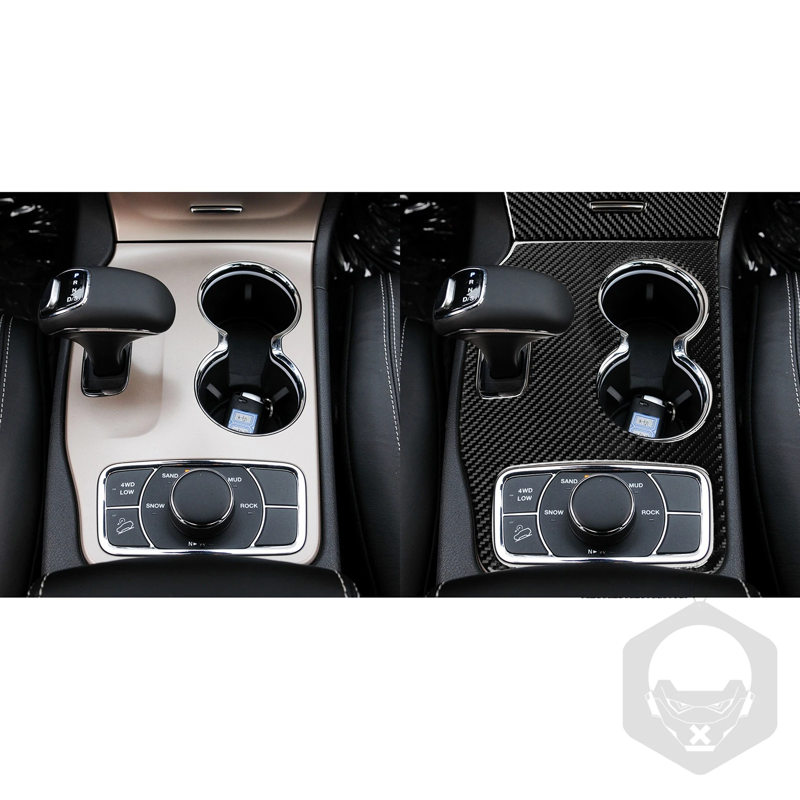 ジープグランドチェロキー2014-2018アクセサリー車のカーボン