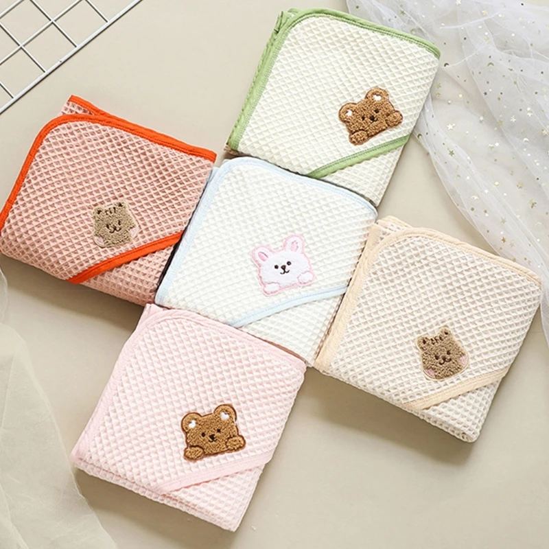 WaffleWeave  담요 용 NapCover UltraAbsorbent Muslin SwaddleQuilt