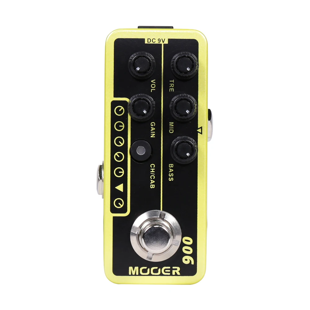 

MOOER 006 US Classic Deluxe Digital Preamp Guitar Effect Pedal Guitar Parts Accessories American Blues Combo Preamplifier Pedal
