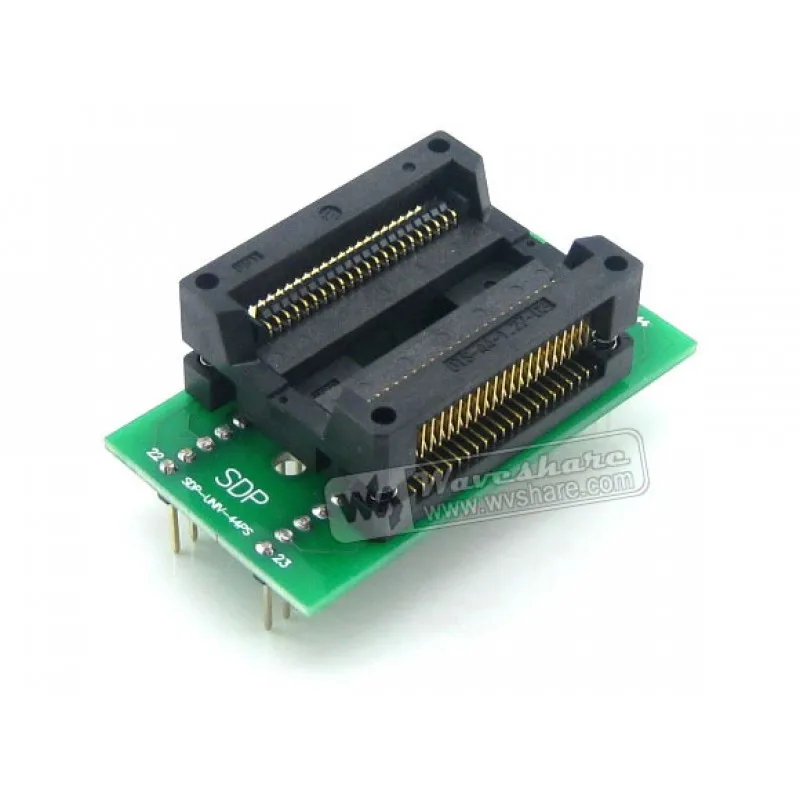 Программатор ic. Hps44-w, головка контактная. (адаптер dip-psop 44 pin 525 mil.) для autoprog. переходная плата soic-14 dip. sop44. переходник для программатора.