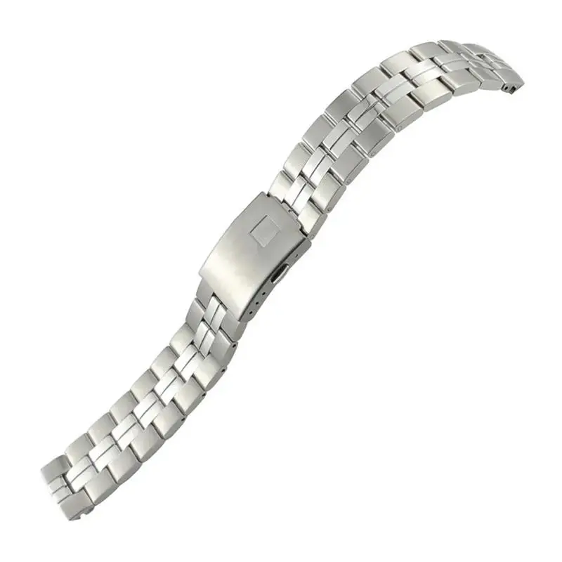 SCHIK Stainless Steel Watch Bands For 1853 T049 T049410A Tissot PR100 Series Solid Metal Strap Bracelets Watchband 19mm