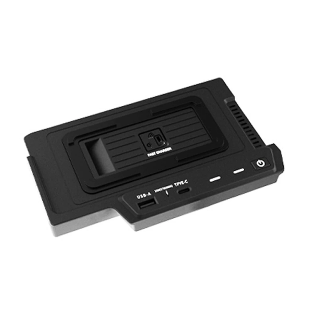 

Автомобильное беспроводное зарядное устройство USB 15 Вт, панель телефона для Benz W167 GLE X167 GLS 2020-2022, быстрая Беспроводная зарядная панель