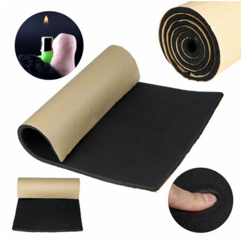 Car Sound Deadening Damping Mat Sound Heat Insulation Cotton 10PCS