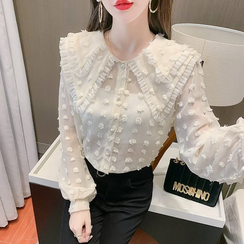 Рисунок 4 - Женские топы, блузка с длинным рукавом