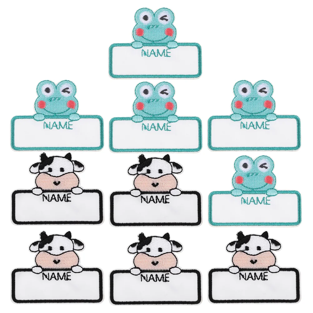 10PcsClothingWritableTagsNameLabelsDIYAdhesiveNameLabels