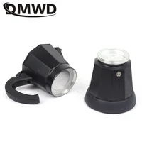 110V Italian Mocha Pot Electric Coffee Maker 300ML Hand Brew Moka Pot Espresso Americano Extractor Coffee powder Drip Filter Pot 5